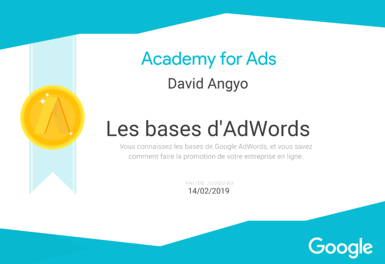 Google Adwords Fundamentals